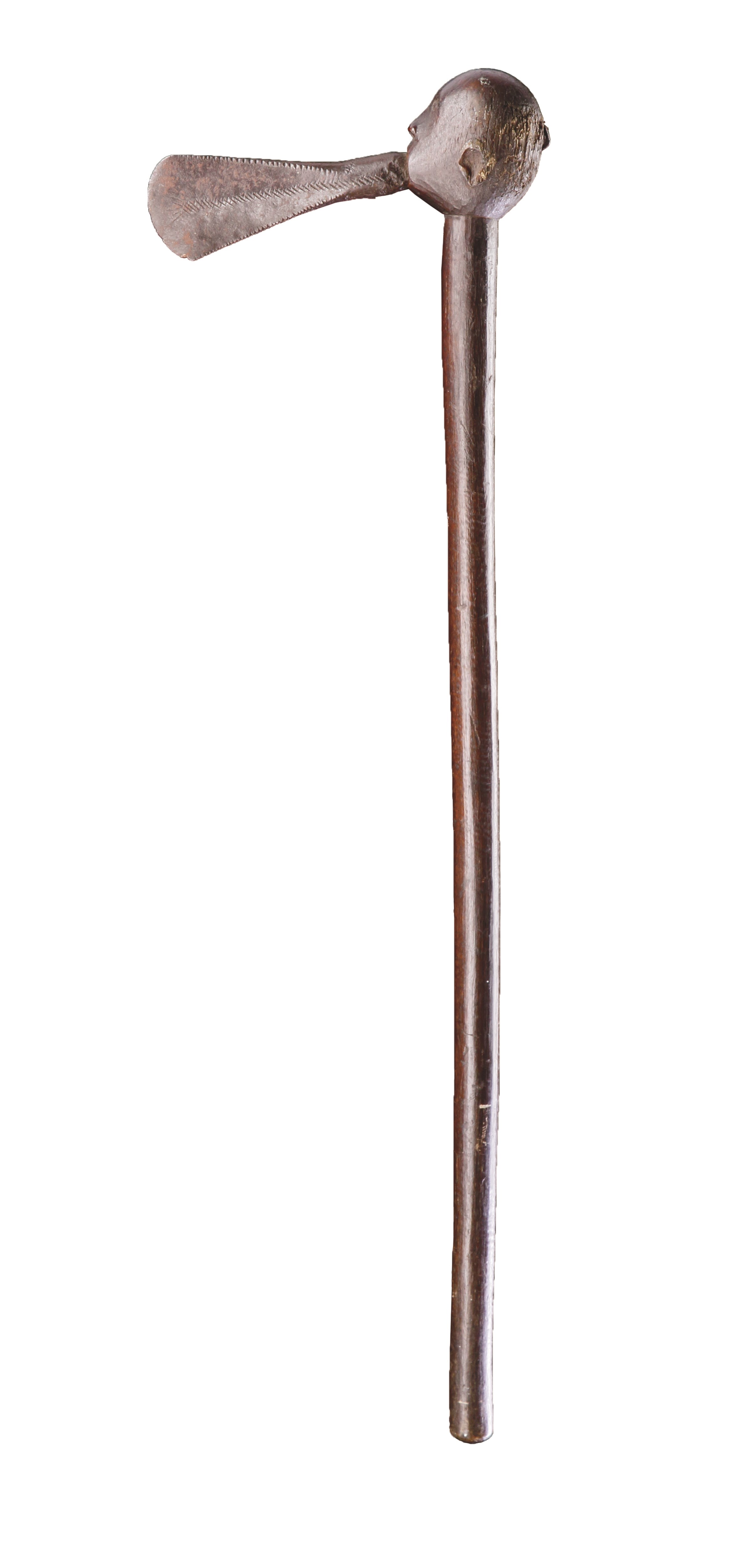 A Rare and Important Africa Initiation Axe / Club 